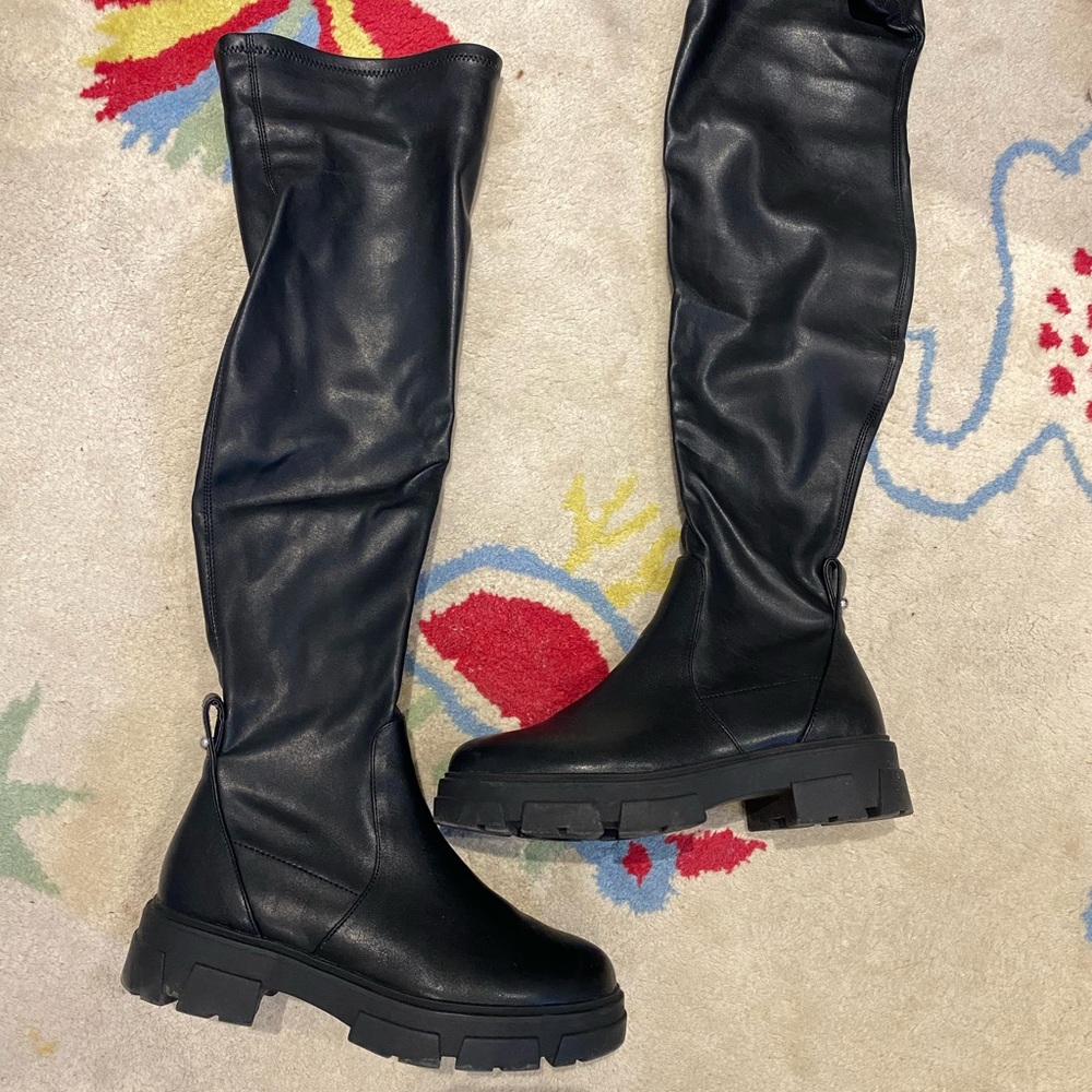 Aldo Black Over-the-Knee Women's Boots